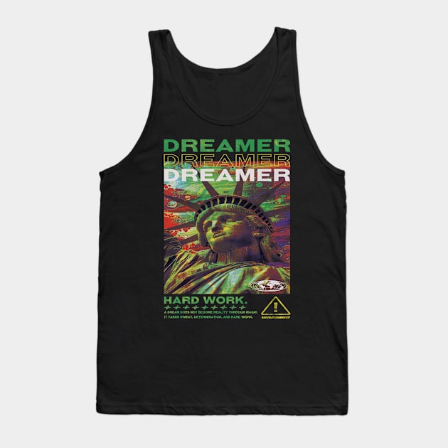 Dreamer Tank Top by VINTAGINO STORE